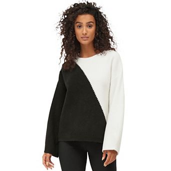 ellos Plus Size Colorblock Pullover Sweater