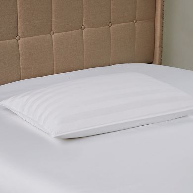 DOWNLITE Down Extra Thin, Flat & Soft Pillow for Stomach Sleepers
