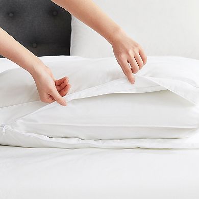 DOWNLITE 3-in-1 Adjustable White Goose Down Hypoallergenic Pillow