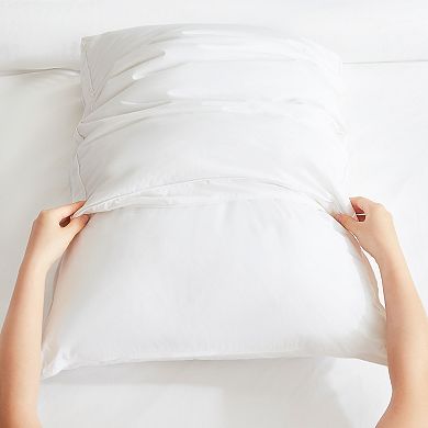 DOWNLITE 3-in-1 Adjustable White Goose Down Hypoallergenic Pillow