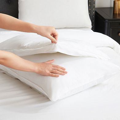 DOWNLITE 3-in-1 Adjustable White Goose Down Hypoallergenic Pillow