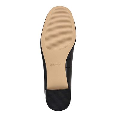 Nine West Amaize Block Heel Ankle Strap Women's Dress Pumps