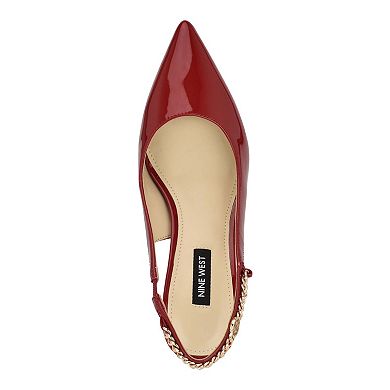 Nine West Annae Pointy Toe Slingback Women's Dress Pumps
