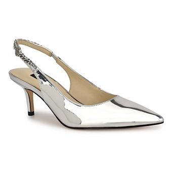Nine West Annae Pointy Toe Slingback Women's Dress Pumps