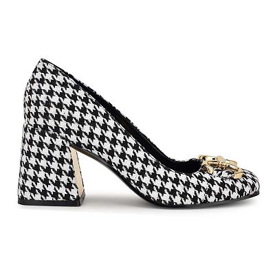 【NINE WEST】Caven ブロックヒール パンプス Caven Block Heel Pumps – Nine West