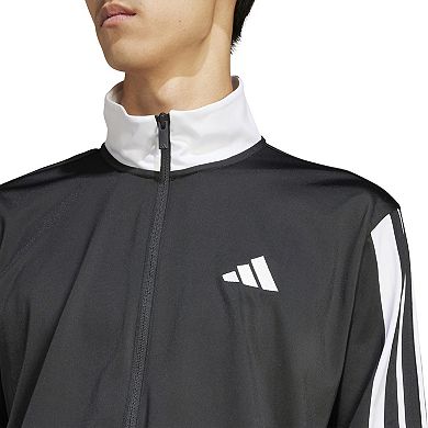 Men's adidas Colorblock 3-Stripes Tricot Sportswear Track Jacket