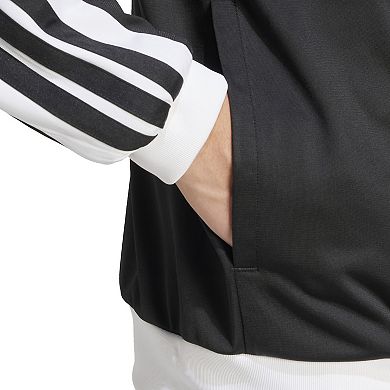 Men's adidas Colorblock 3-Stripes Tricot Sportswear Track Jacket