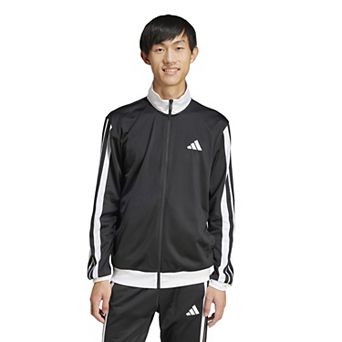 Men's adidas Colorblock 3-Stripes Tricot Sportswear Track Jacket