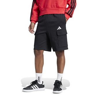 Men's adidas Essentials Feelcozy French Terry Cargo Shorts