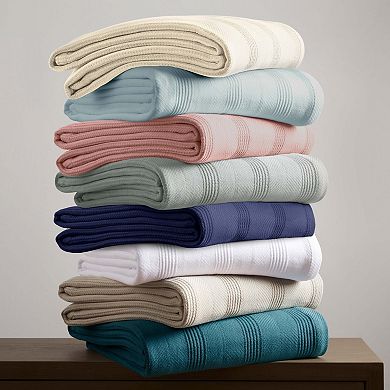 Vellux Cotton Throw Blanket