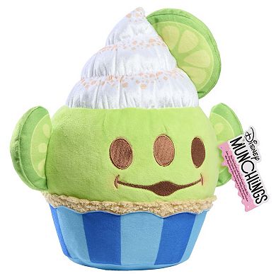 Just Play Disney Munchlings Squeeze-A-Munch Large Key Lime Cupcake with Graham Cracker Crumble Alien 10-inch Plush