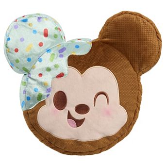 Just Play Disney Munchlings Squeeze-A-Munch Large Scented Mint Dipped Ice Cream Sandwich Mickey Mouse 10-inch Plush
