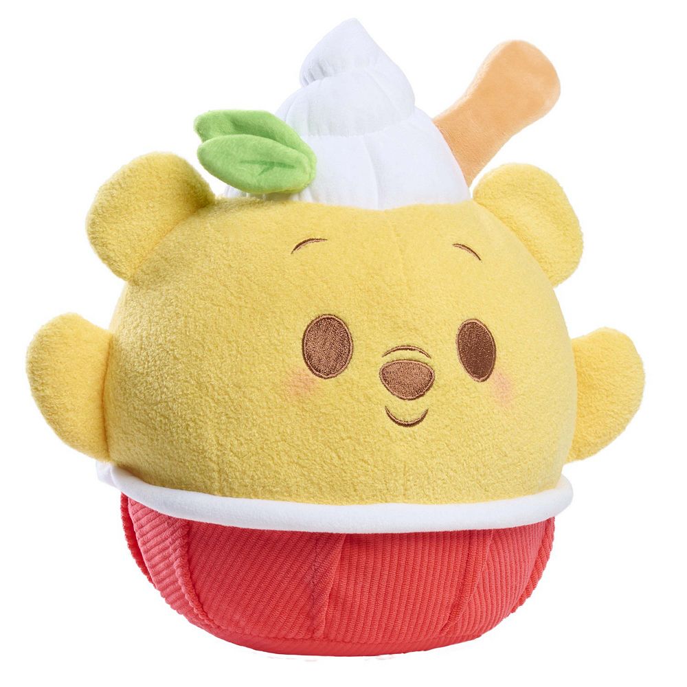 Just Play Disney Munchlings Squeeze-A-Munch Large Lemon Mint Shaved Ice Winnie the Pooh Plush