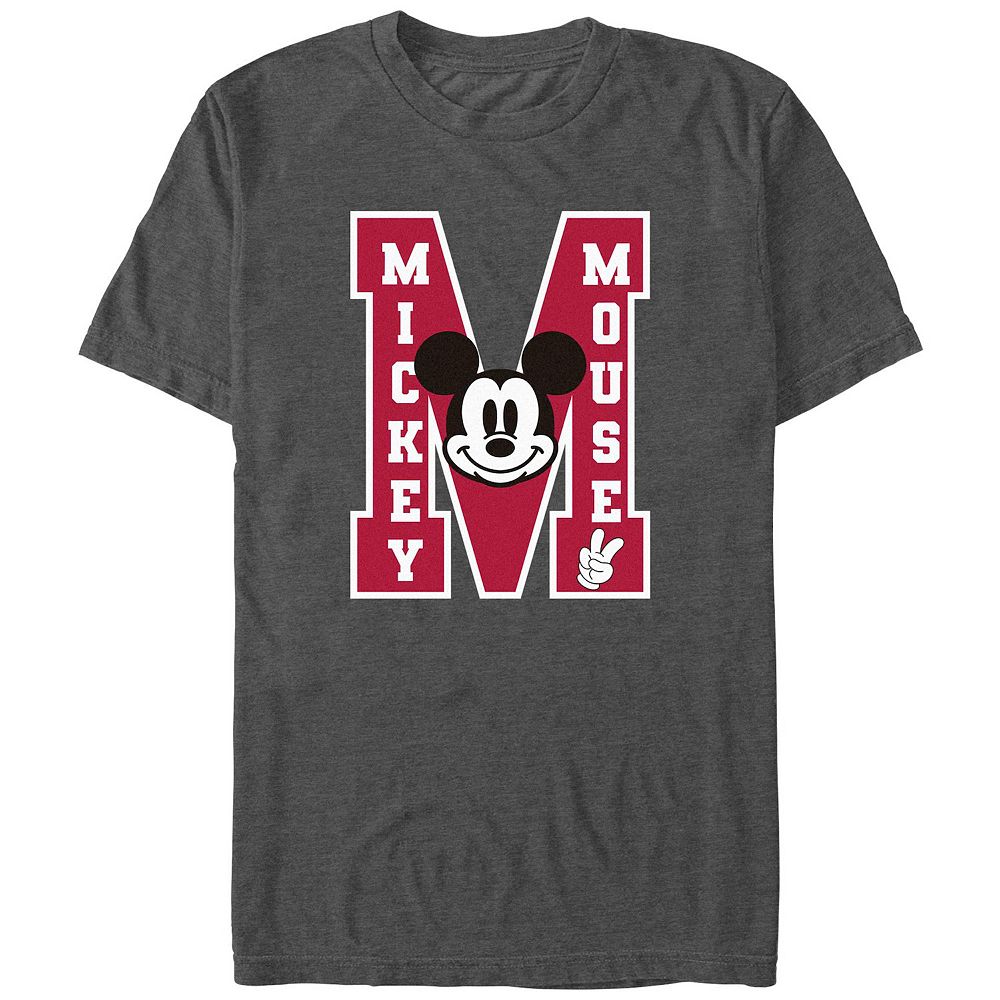 Disney's Mickey Mouse Letter M Big & Tall Graphic Tee