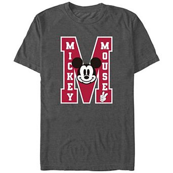 Disney's Mickey Mouse Letter M Big & Tall Graphic Tee
