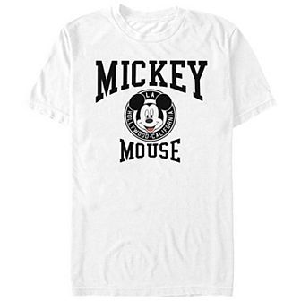 Disney's Mickey Mouse LA Hollywood California Big & Tall Graphic Tee