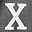 X