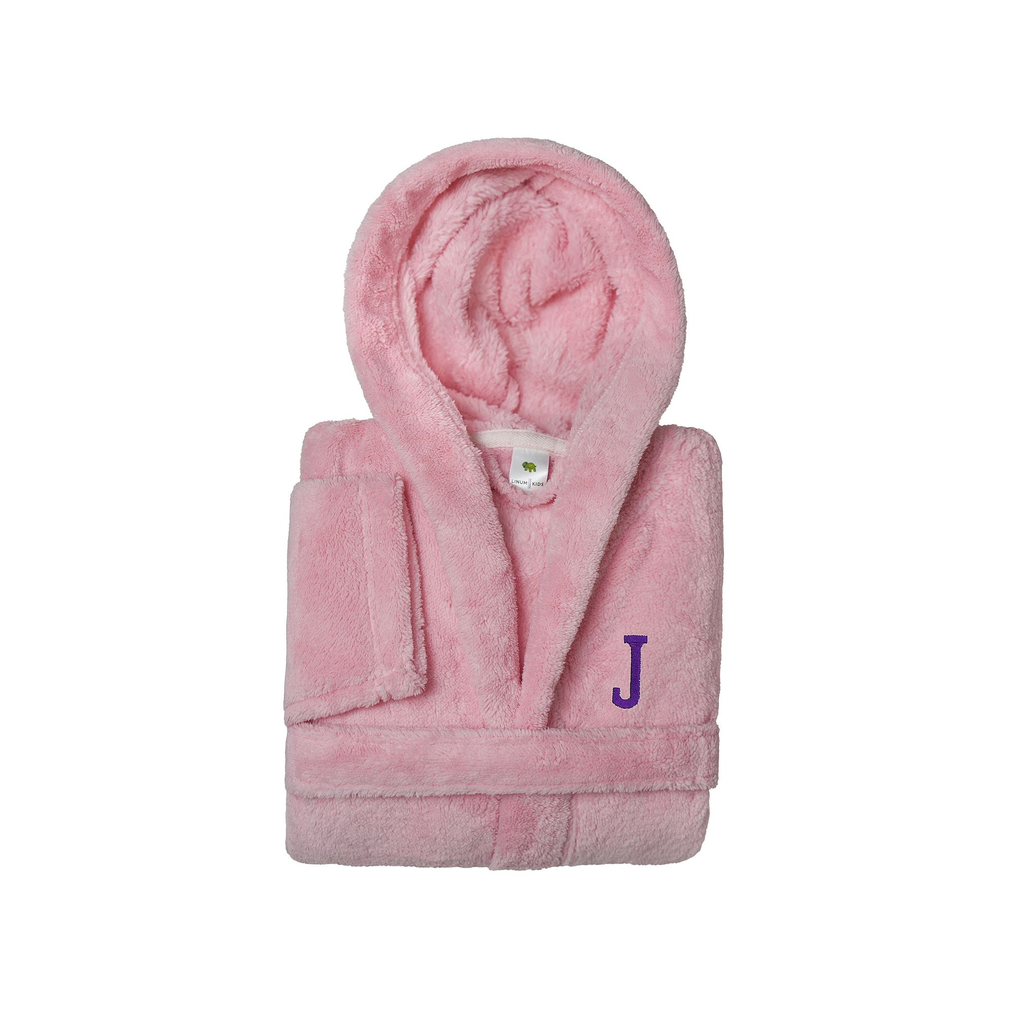 Linum Home Textiles Personalized Linum Kids SUPER PLUSH Double Brushed Hood