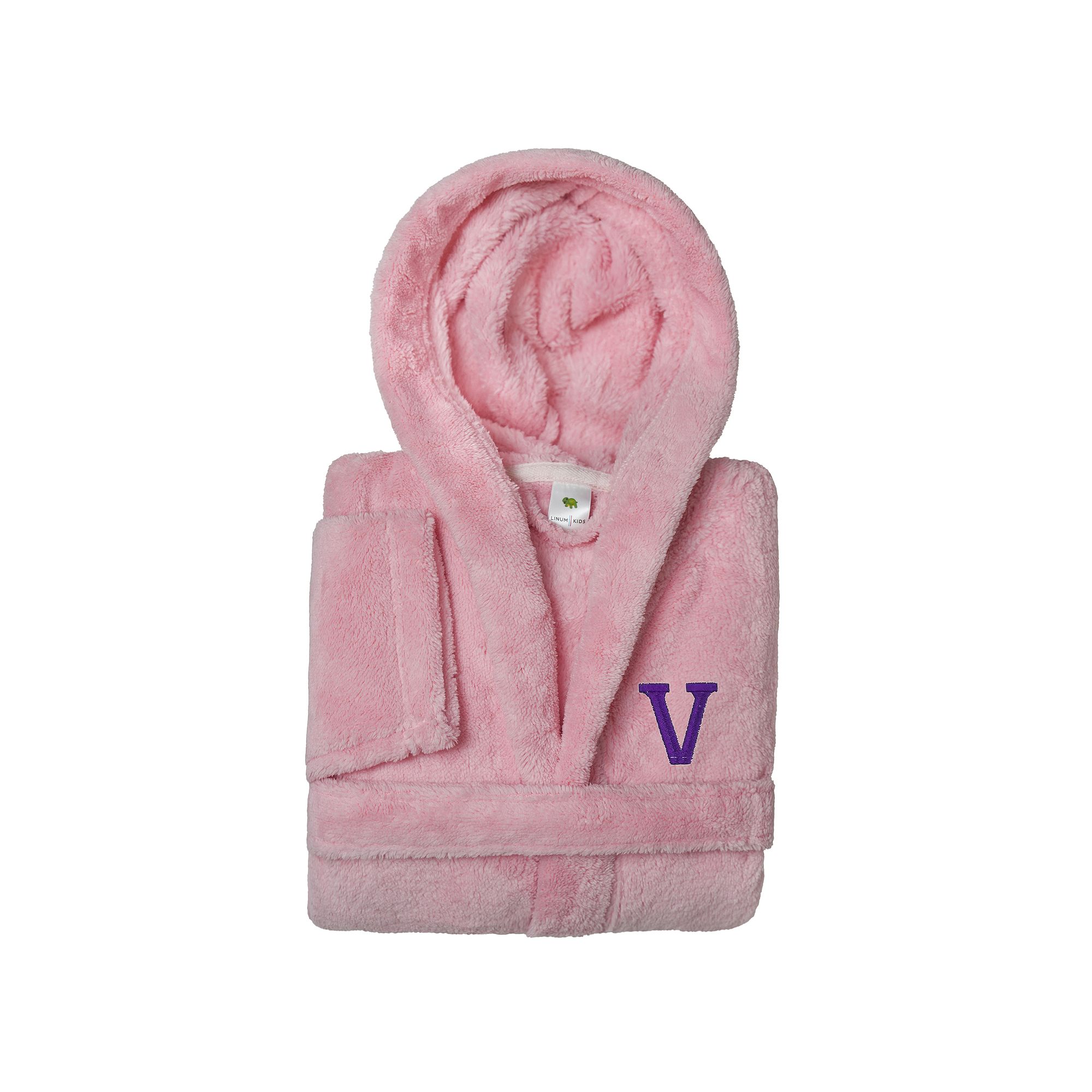 Linum Home Textiles Personalized Linum Kids SUPER PLUSH Double Brushed Hood