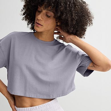 Women's FLX Boxy Raw Edge Restore T-Shirt