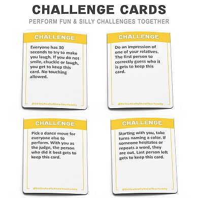 Do You Really Know Your Family? Trivia Game