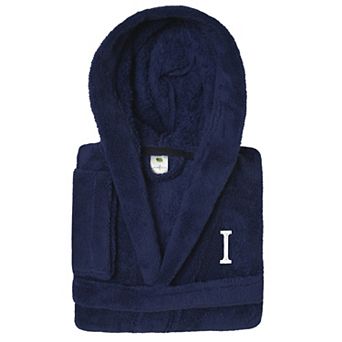 Linum Home Textiles Personalized Kids Plush Hooded Bathrobe