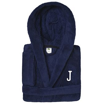 Linum Home Textiles Personalized Kids Plush Hooded Bathrobe