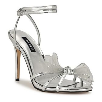 Nine West Minky Women's Stiletto Heel Strappy Dress Sandals