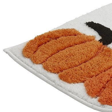 Avanti Pumpkin Witch Hat Halloween Bathroom Rug