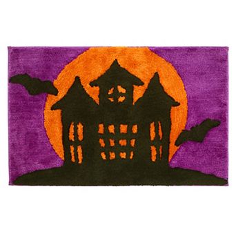Avanti Spooky House Halloween Bathroom Rug