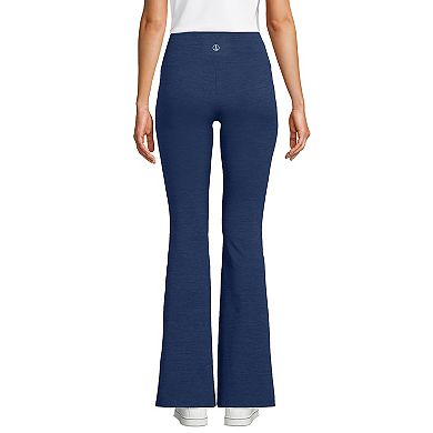 Petite Lands' End High-Rise Slim Flare Active Pants