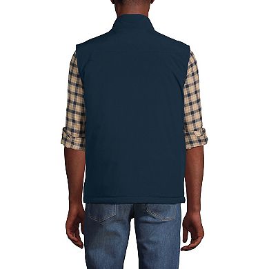 Men's Lands' End Commuter Refined Non-Quilted Vest