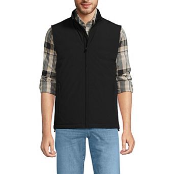 Men's Lands' End Commuter Refined Non-Quilted Vest