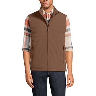 Men's Lands' End Commuter Refined Non-Quilted Vest