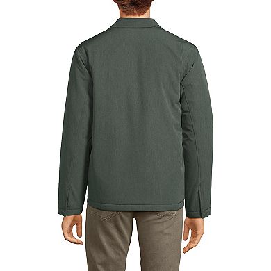 Men's Lands' End Commuter Refined Non Quilted Shirt Jacket