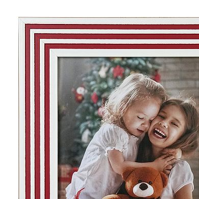 5" x 7" Red & White Stripe Picture Frame