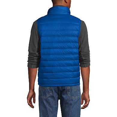 Men's Lands' End Wanderweight Down Puffer Vest