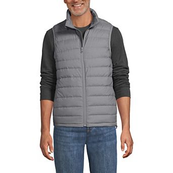 Men's Lands' End Wanderweight Down Puffer Vest