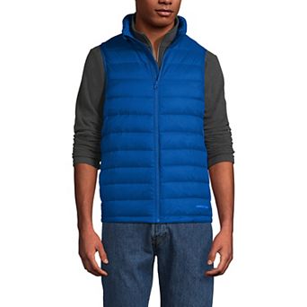 Men's Lands' End Wanderweight Down Puffer Vest