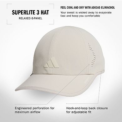 Women's adidas Superlite 3 Strapback Adjustable Hat