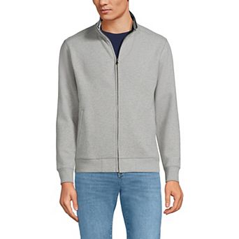 Men's Lands' End Serious Sweats Long Sleeve Zip-Up Sweatshirt
