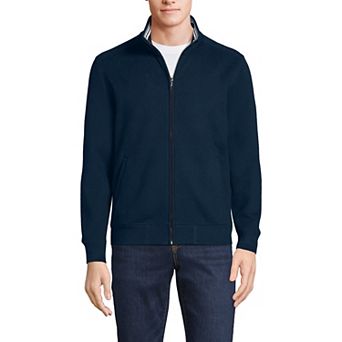 Men's Lands' End Serious Sweats Long Sleeve Zip-Up Sweatshirt