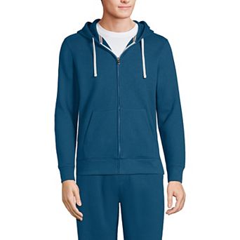 Men's Lands' End Serious Sweats Long Sleeve Full Zip Hoodie