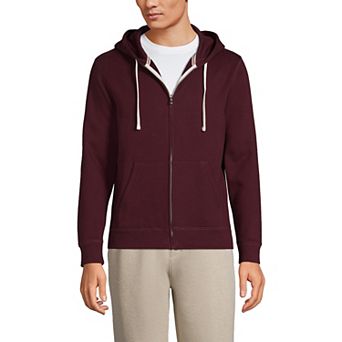 Men's Lands' End Serious Sweats Long Sleeve Full Zip Hoodie