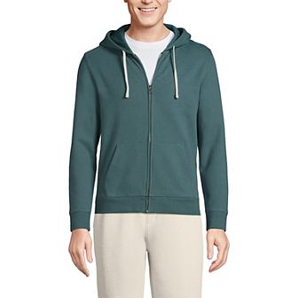 Men's Lands' End Serious Sweats Long Sleeve Full Zip Hoodie