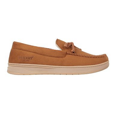 Isotoner Microsuede Boater Men's Moccasin Slippers