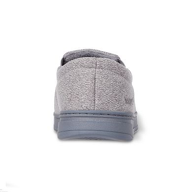 Isotoner Brady Men's Knit Closed Back Slippers