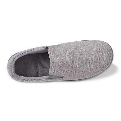 Isotoner Brady Men's Knit Closed Back Slippers