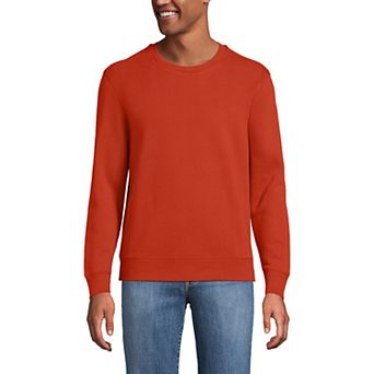 Men's Lands' End Long Sleeve Serious Sweats Crew Sweatshirt