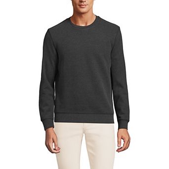 Men's Lands' End Long Sleeve Serious Sweats Crew Sweatshirt